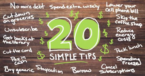 20 Practical Ways to Save Money