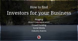 How to Find Investors for a Business