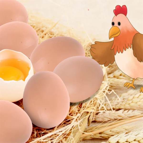 6/12PCS Hatching Egg Easter Hen Poultry Hatch Breeding Simulation Fake Plastic Artificial Eggs DIY Painting Egg Educational Toys