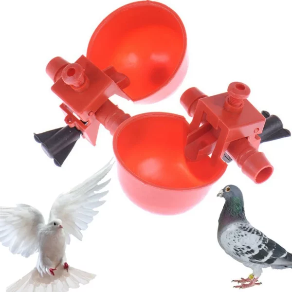 Automatic Chicken Drinker Bowl Duck Drinking Cup Chicken Feeder Plastic Poultry Bowls And Drinkers Cups Water Drinking Tools