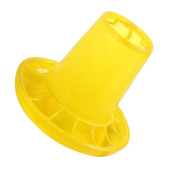 Chick Feeder Baby Chicken Feeders for Poultry No Waste 2.2 Pound Capacity